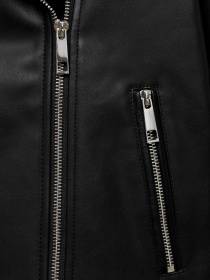 Шкіряна куртка MANGO модель 77064057_99 Фото