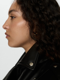 Шкіряна куртка MANGO модель 77064057_99 Шкіряна куртка MANGO модель 77064057_99 Фото