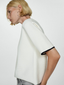 Футболка MANGO модель 77064767_5 Фото