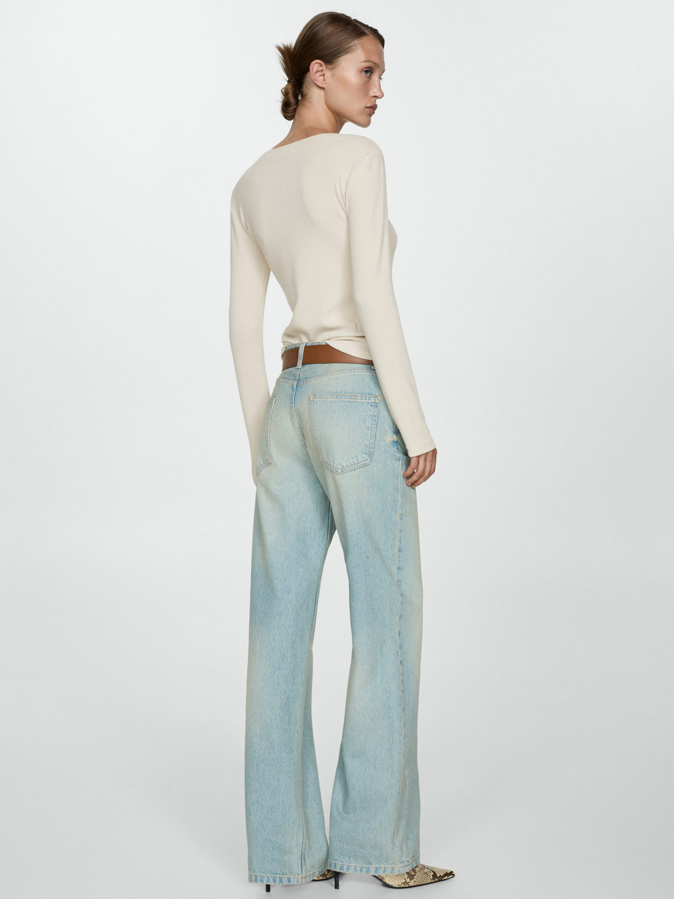 Лонгслив MANGO модель 77064769_7 Фото