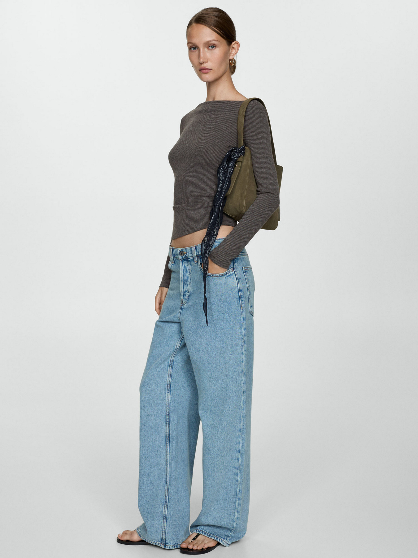 Лонгслив MANGO модель 77064769_96 Фото