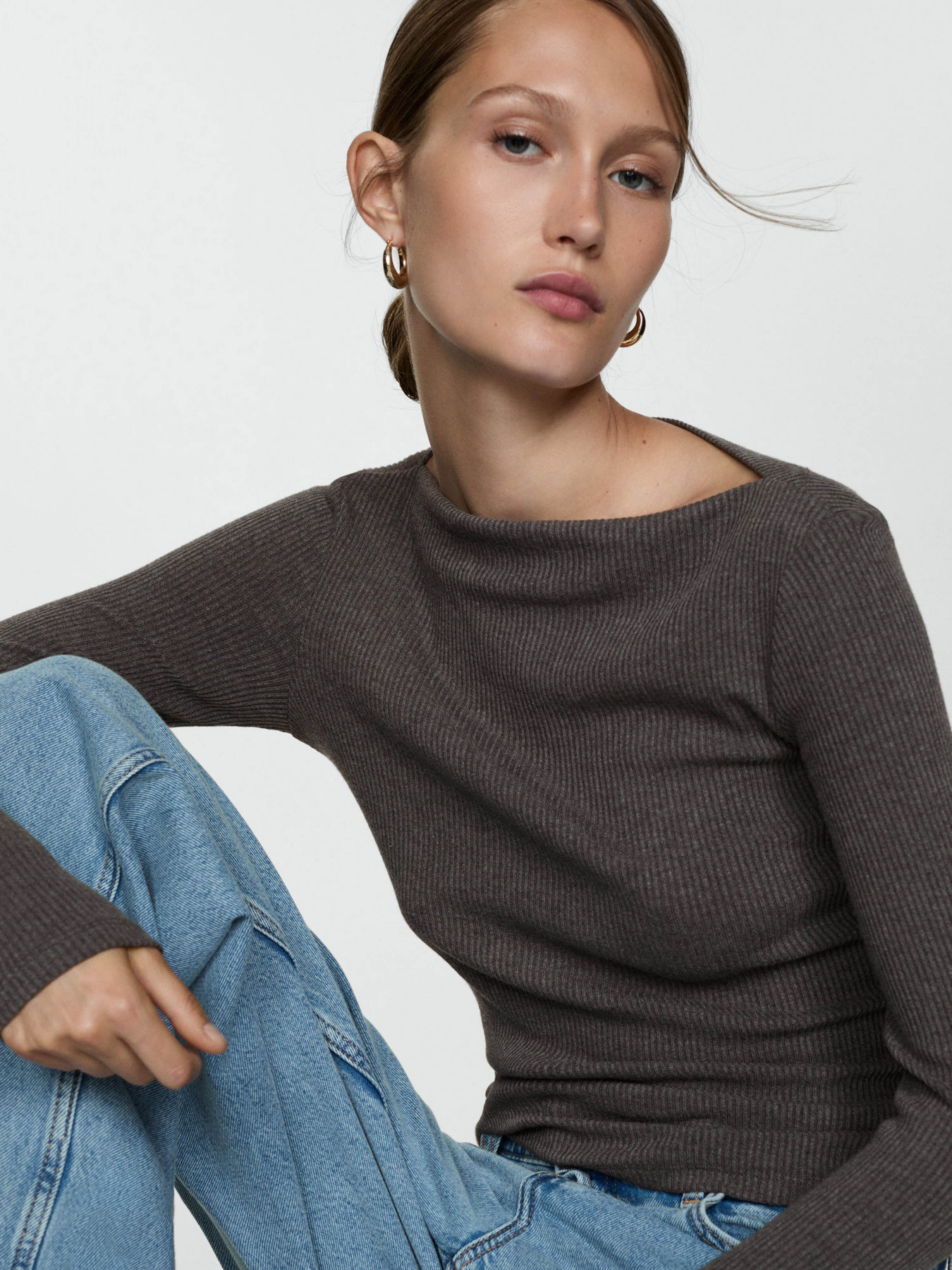 Лонгслив MANGO модель 77064769_96 Фото