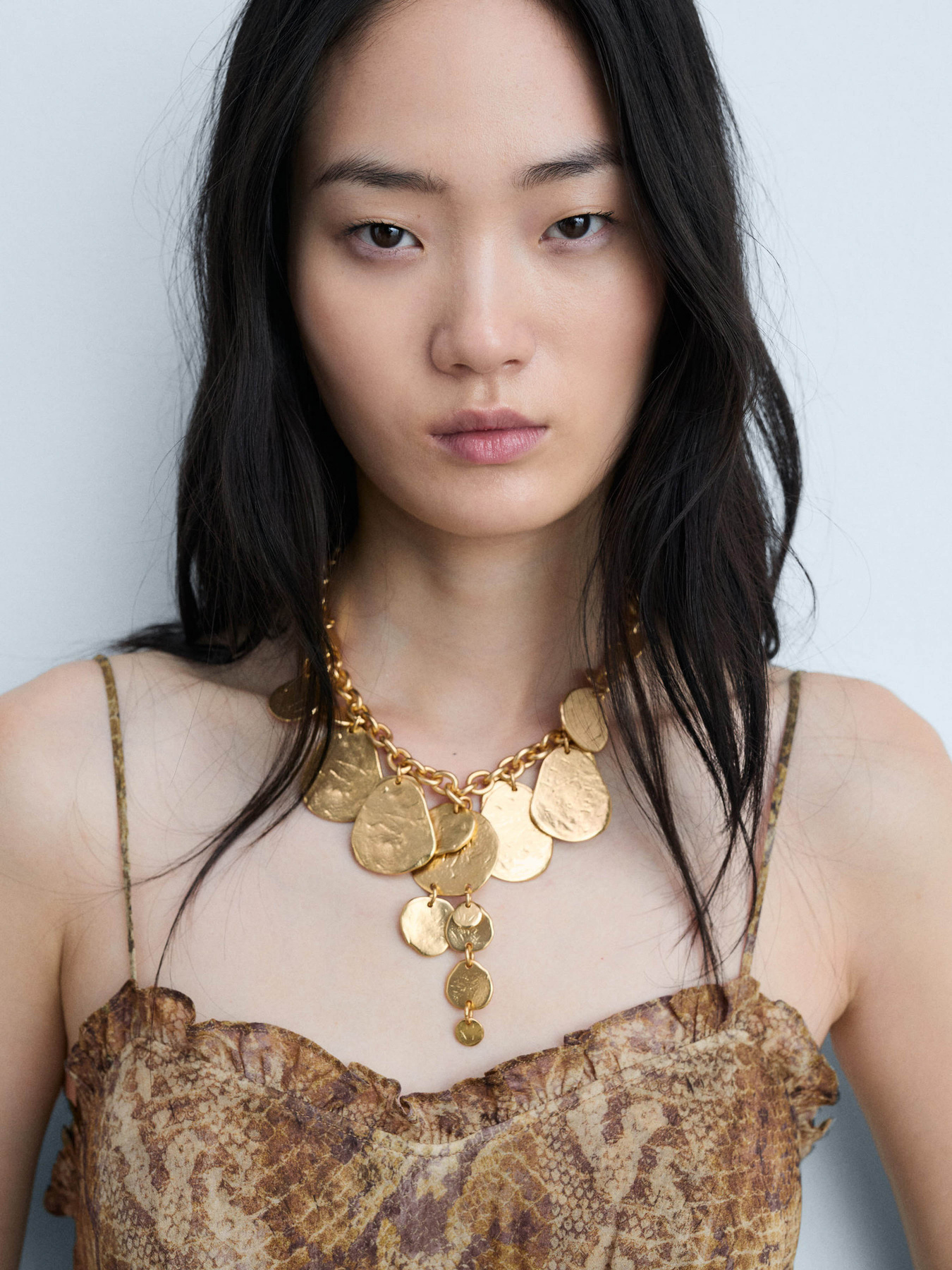 Платье макси MANGO модель 77064796_30 Фото