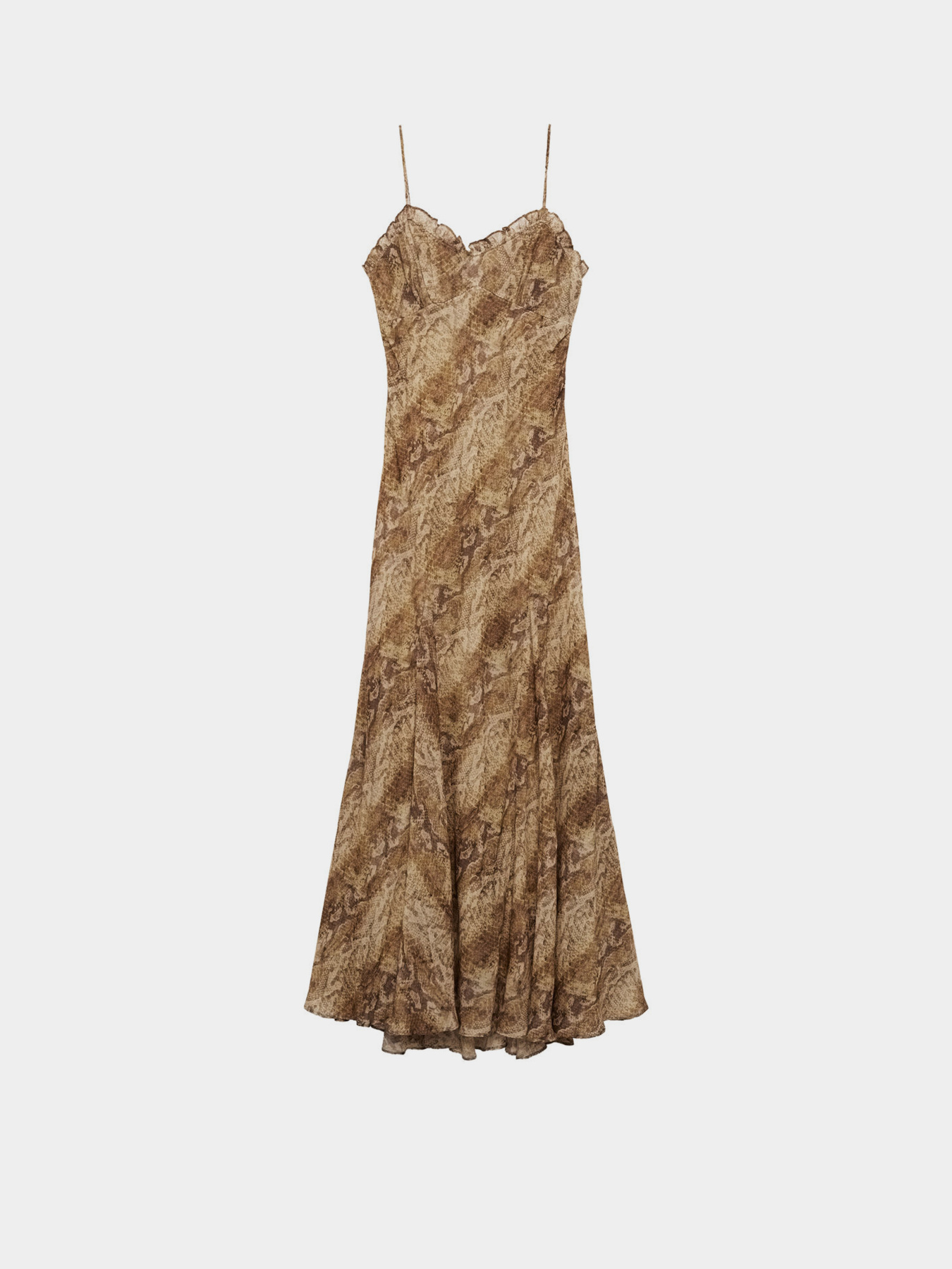 Платье макси MANGO модель 77064796_30 Фото