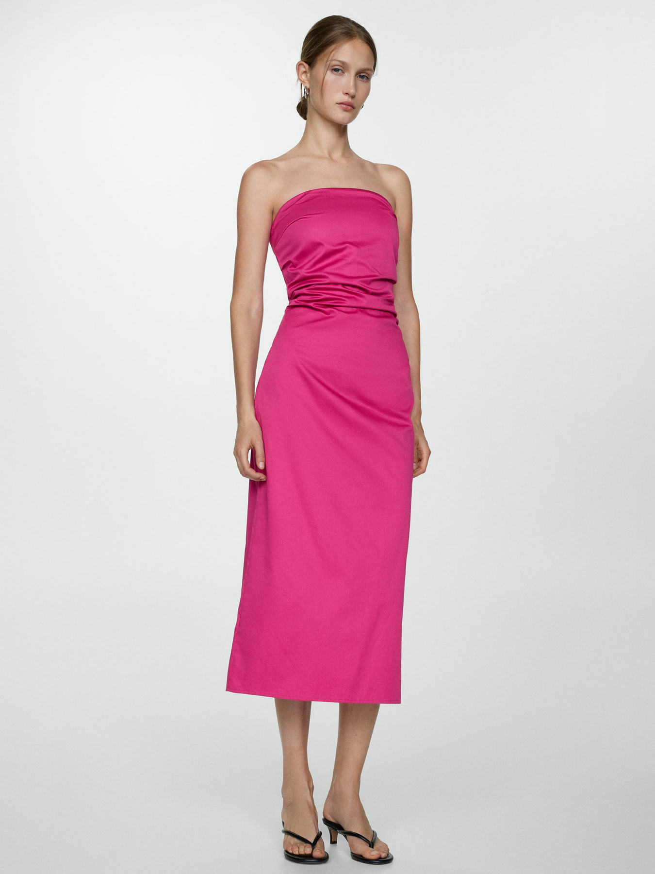 Сукня міді MANGO модель 77070345_85 Фото