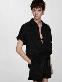 Повсякденні шорти MANGO модель 77073265_99 Фото