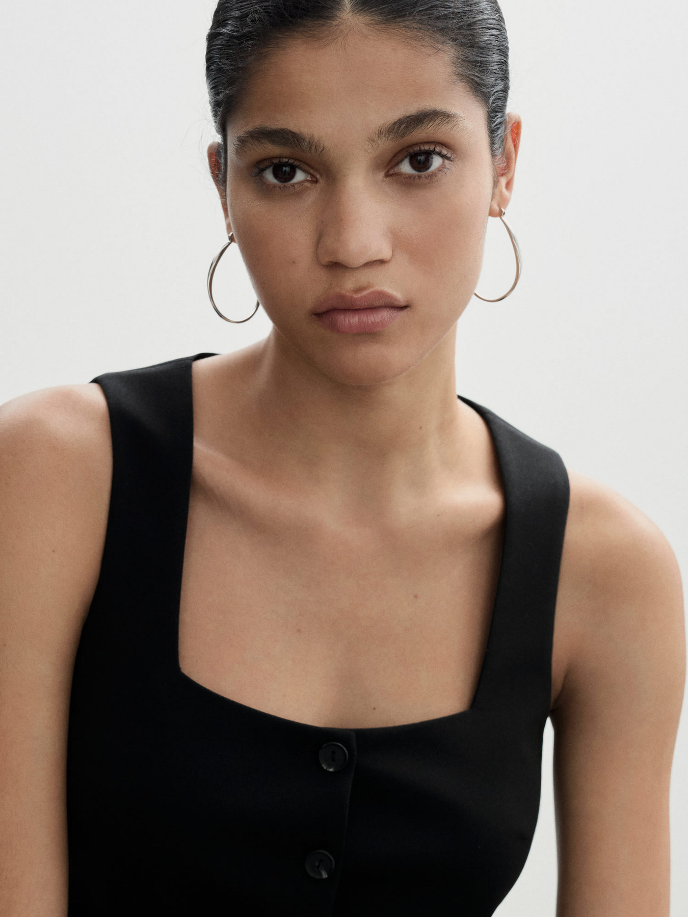 Жилет классический MANGO модель 77074026_99 Фото