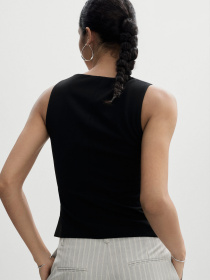 Жилет классический MANGO модель 77074026_99 Фото