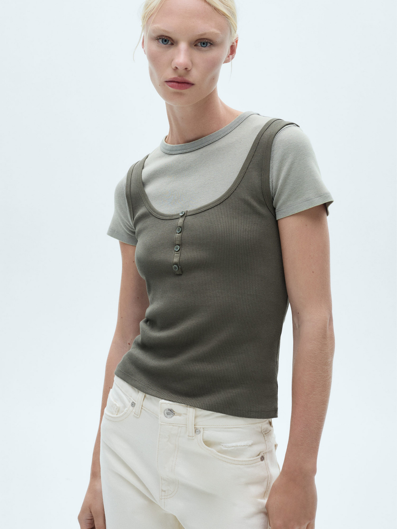 Прямые джинсы MANGO модель 77074035_5 Фото