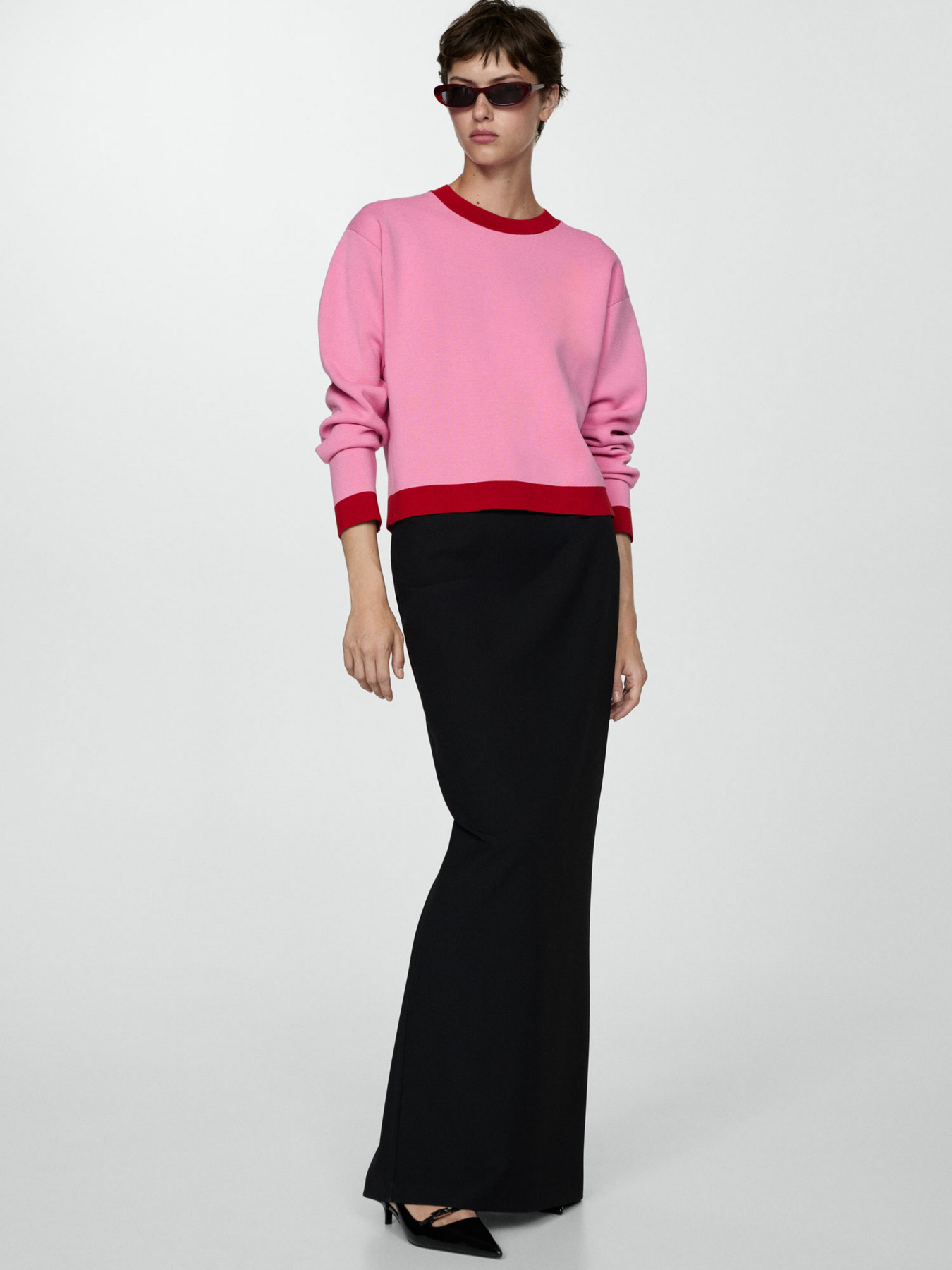 Світшот MANGO модель 77074060_81 Фото