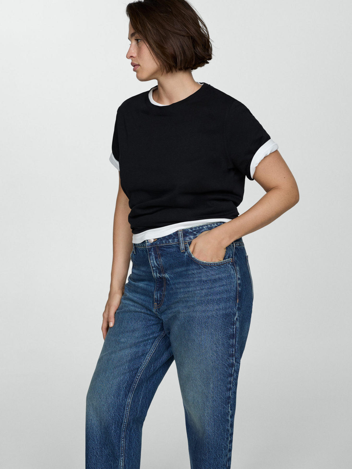 Прямі джинси MANGO модель 77074783_TO Фото