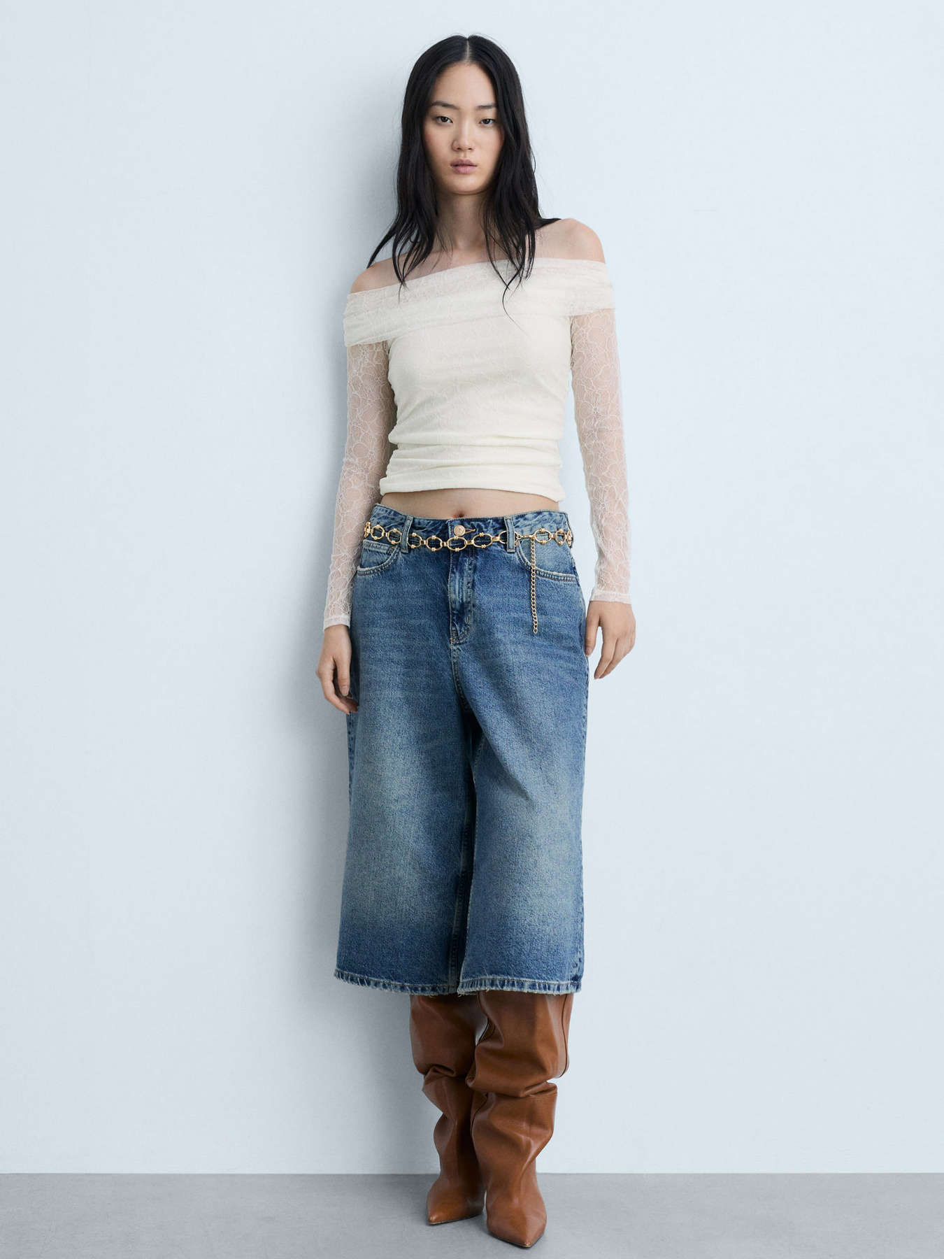 Лонгслив MANGO модель 77074796_2 Фото