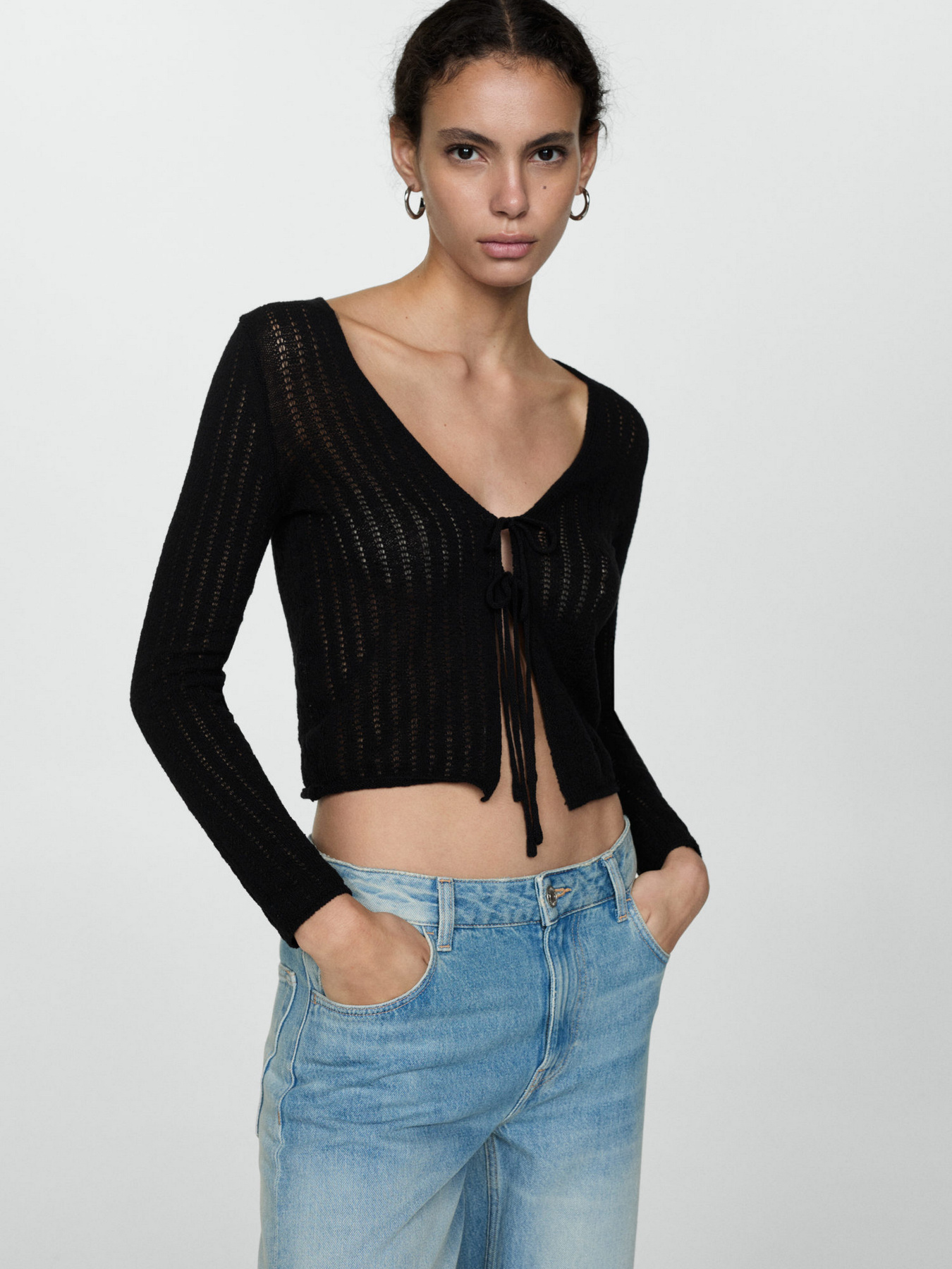 Кардиган MANGO модель 77080341_99 Фото