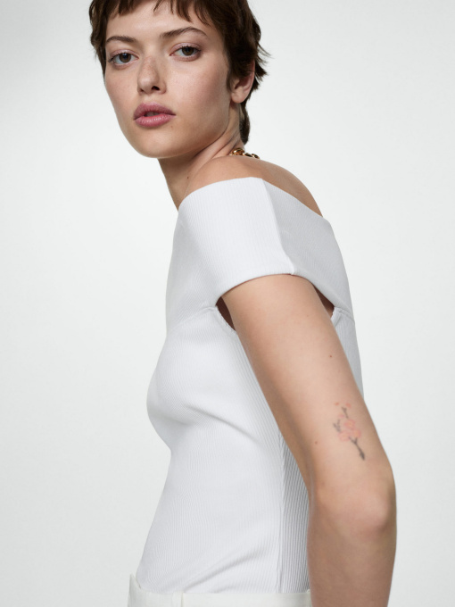 Топ MANGO модель 77082921_1 Фото