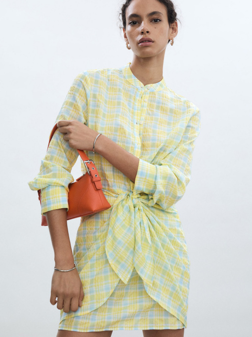 Платье мини MANGO модель 77082922_11 Фото