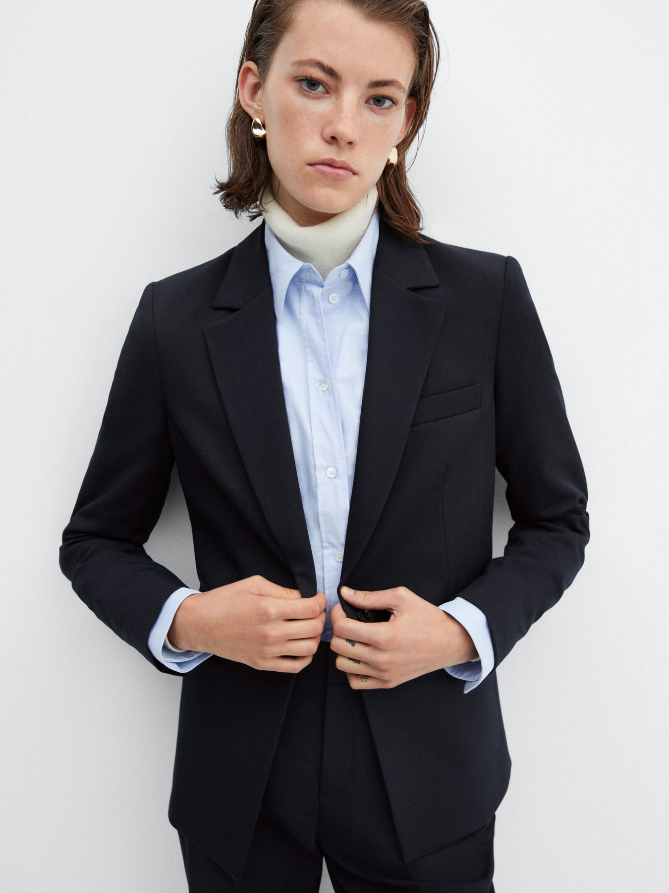 Пиджак MANGO Boreal модель 57040365_69 Пиджак MANGO Boreal модель 57040365_69 Фото