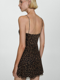 Платье мини MANGO модель 77082936_9 Фото