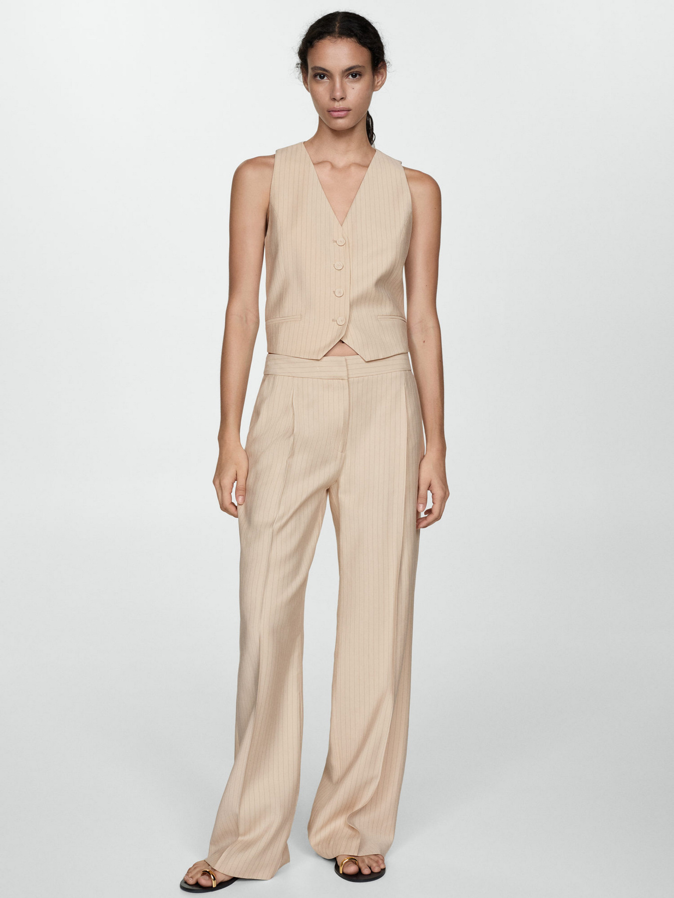 Брюки классические MANGO модель 77083264_8 Фото