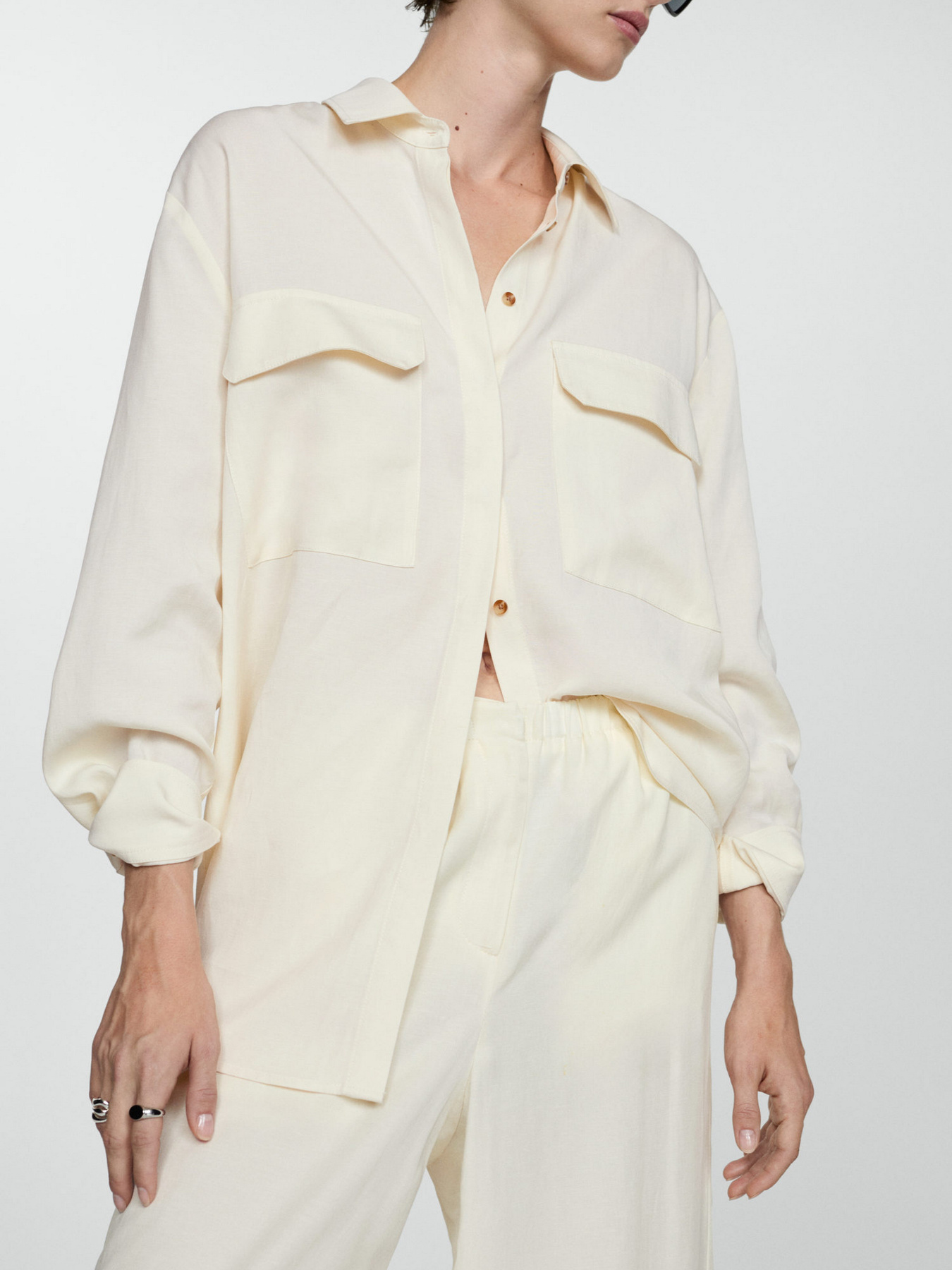 Брюки палаццо MANGO модель 77083265_5 Фото