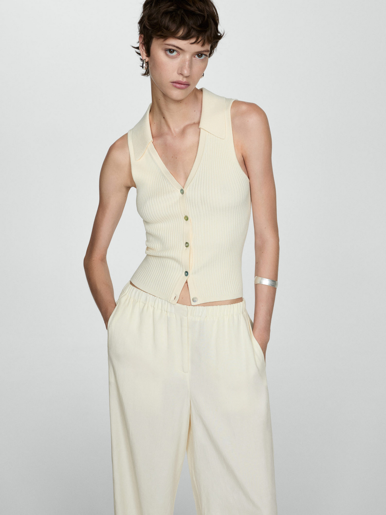 Брюки палаццо MANGO модель 77083265_5 Фото