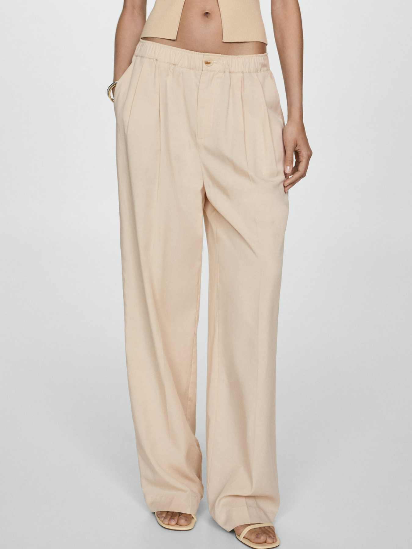 Брюки палаццо MANGO модель 77083267_8 Фото