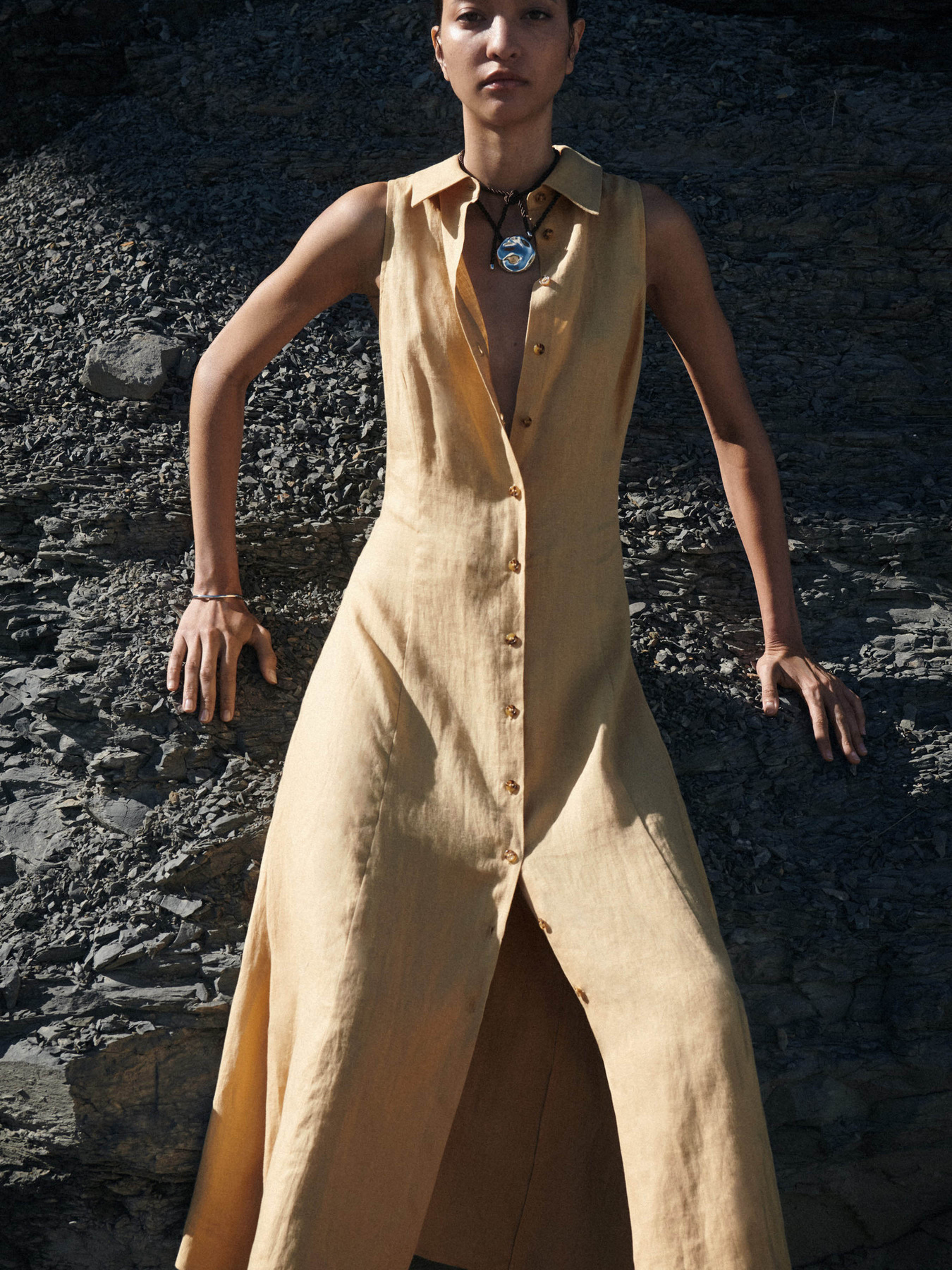 Платье миди MANGO модель 77083274_16 Фото