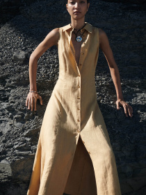 Платье миди MANGO модель 77083274_16 Фото