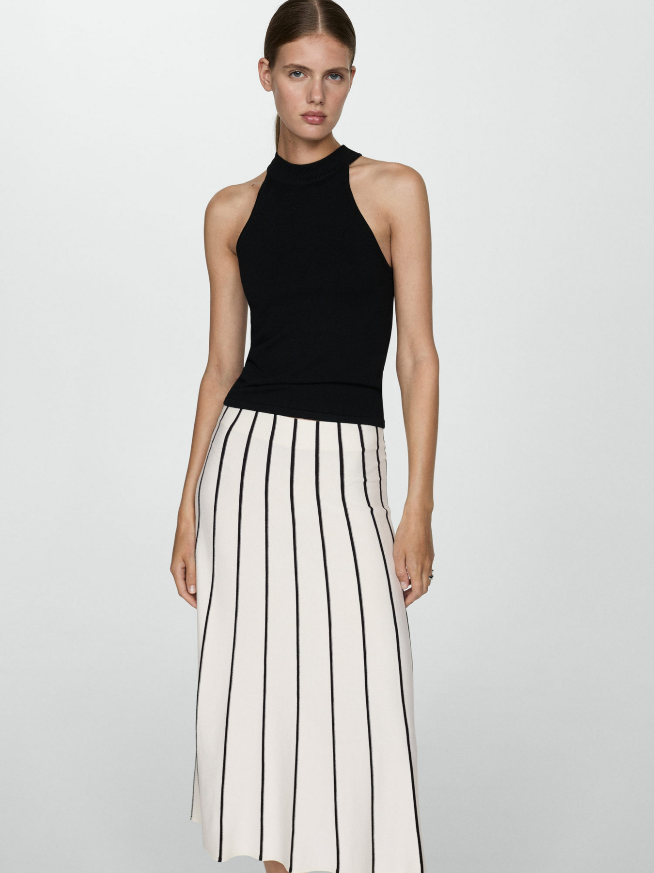 Спідниця міді MANGO модель 77084060_5 Спідниця міді MANGO модель 77084060_5 Фото