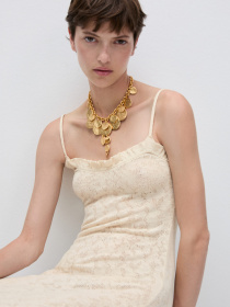 Платье миди MANGO модель 77084064_5 Фото