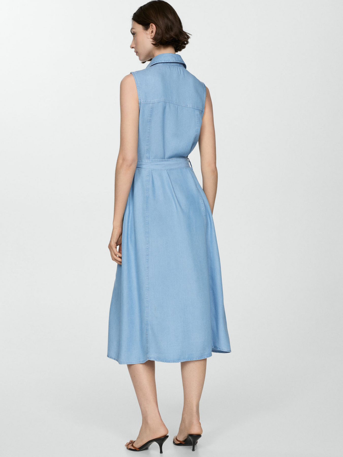 Платье миди MANGO модель 77090371_TC Фото