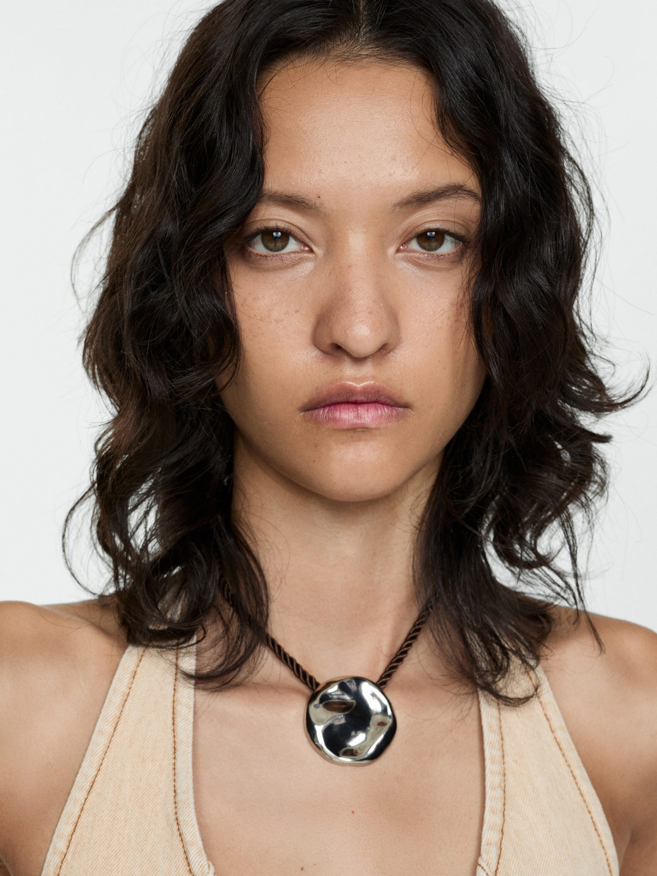 Платье мини MANGO модель 77092920_7 Фото