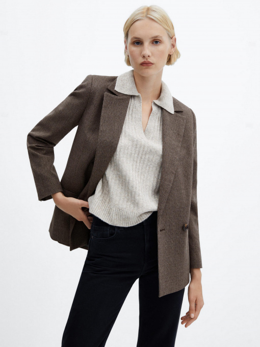 Пиджак MANGO Charlott модель 57093801_32 Фото