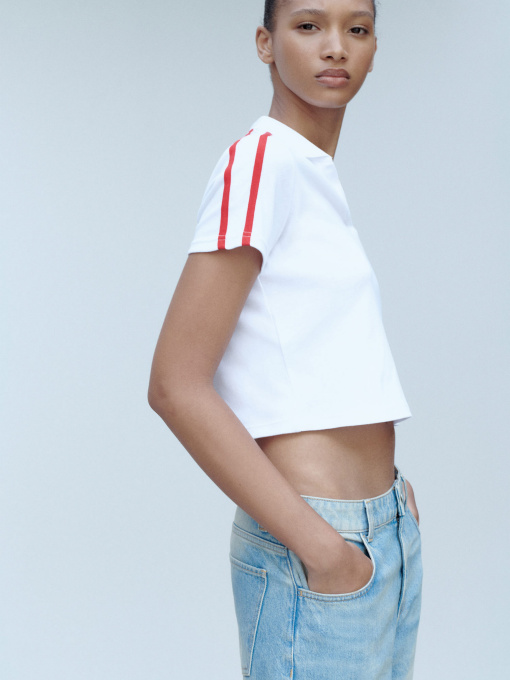 Поло MANGO модель 77092926_70 Фото