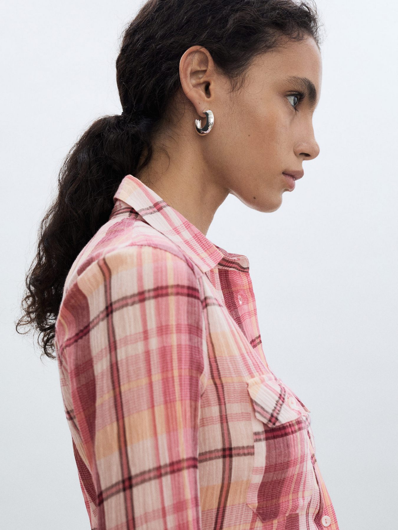 Рубашка MANGO модель 77093262_85 Фото