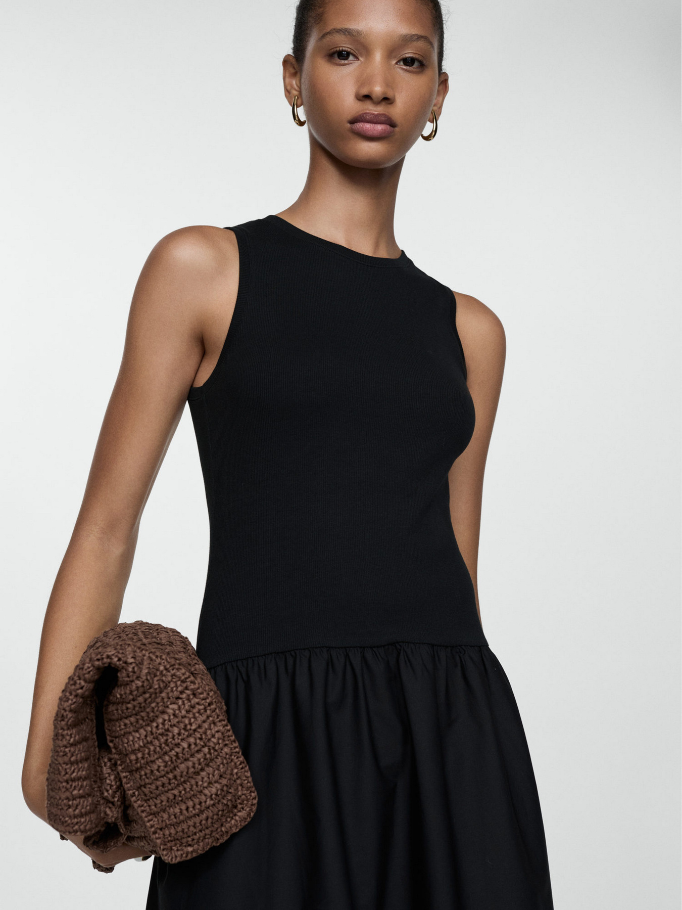 Платье миди MANGO модель 77093672_99 Фото