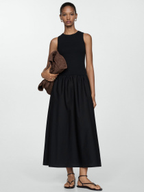 Платье миди MANGO модель 77093672_99 Фото