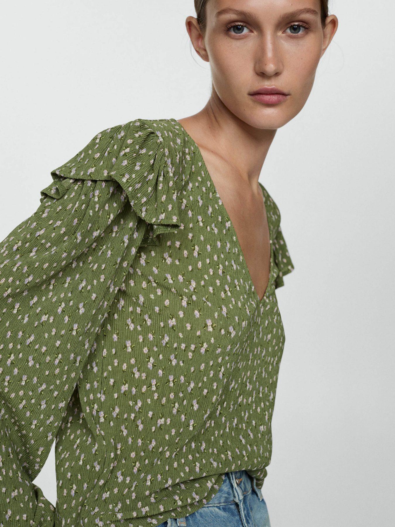 Блуза MANGO модель 77094027_43 Фото