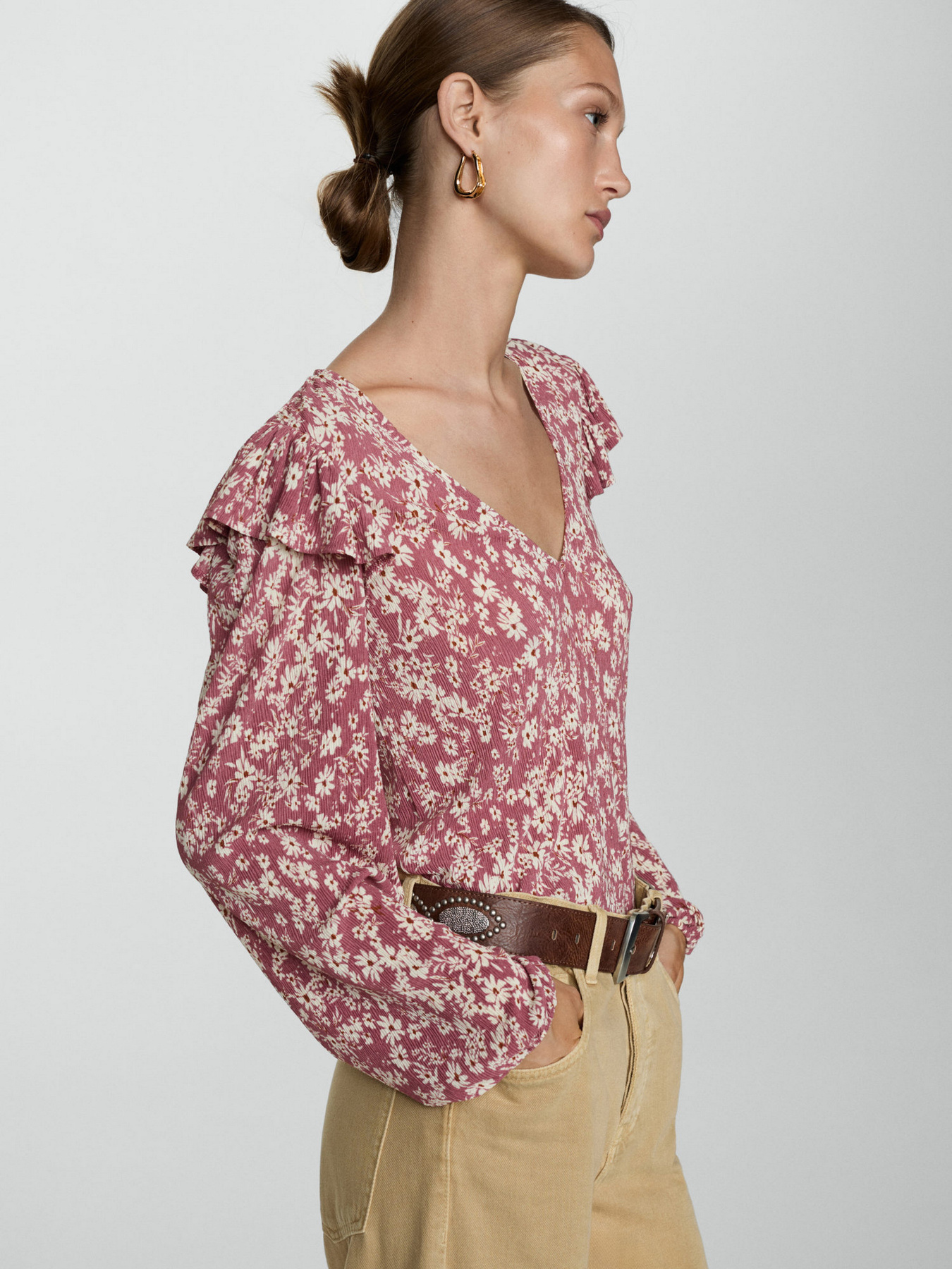 Блуза MANGO Модель 77094027_85 Фото