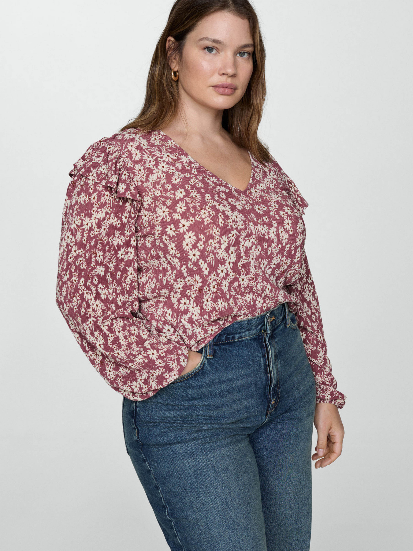 Блуза MANGO модель 77094027_85 Фото