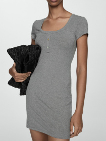 Платье мини MANGO модель 77094050_92 Фото