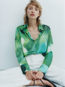 Рубашка MANGO модель 77094070_43 Фото