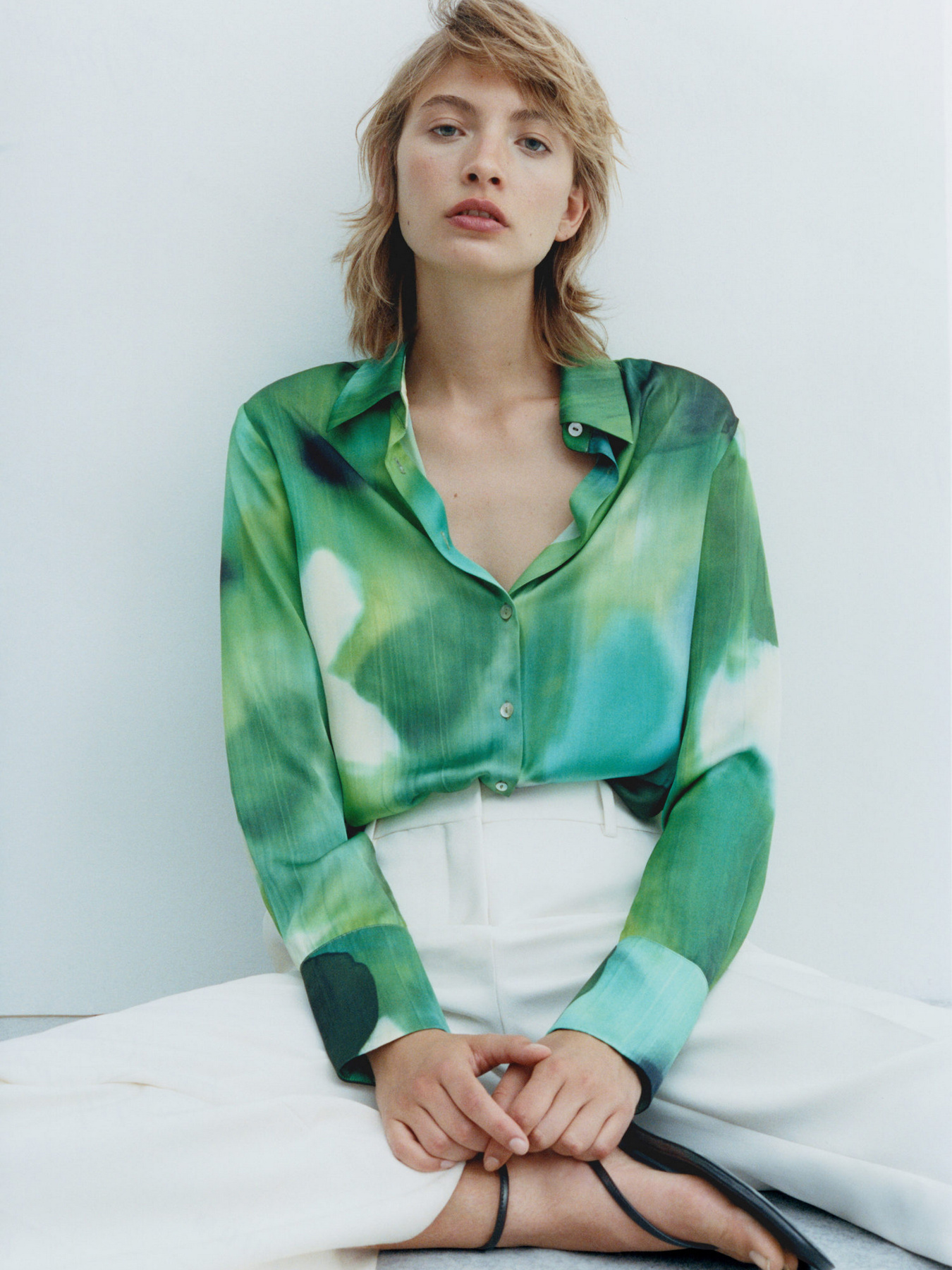 Рубашка повседневная MANGO модель 77094070_43 Рубашка повседневная MANGO модель 77094070_43 Фото