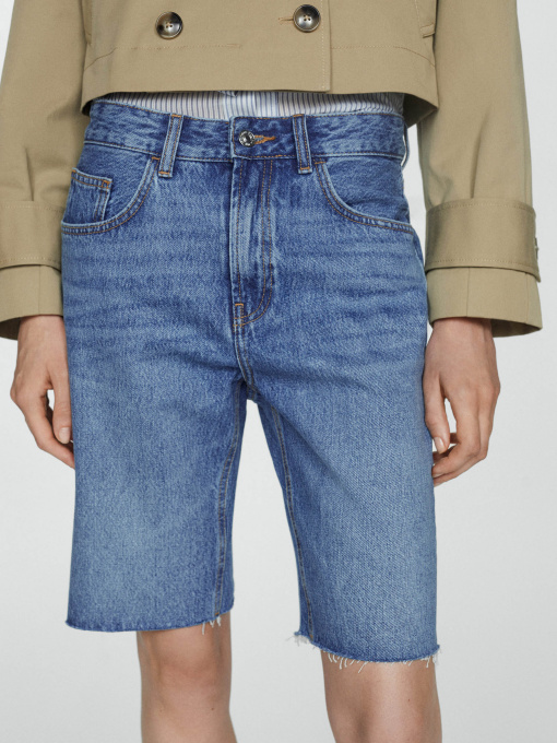 Джинсовые шорты MANGO модель 77850282_TM Фото