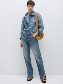 Прямі джинси MANGO модель 77974068_TO Фото