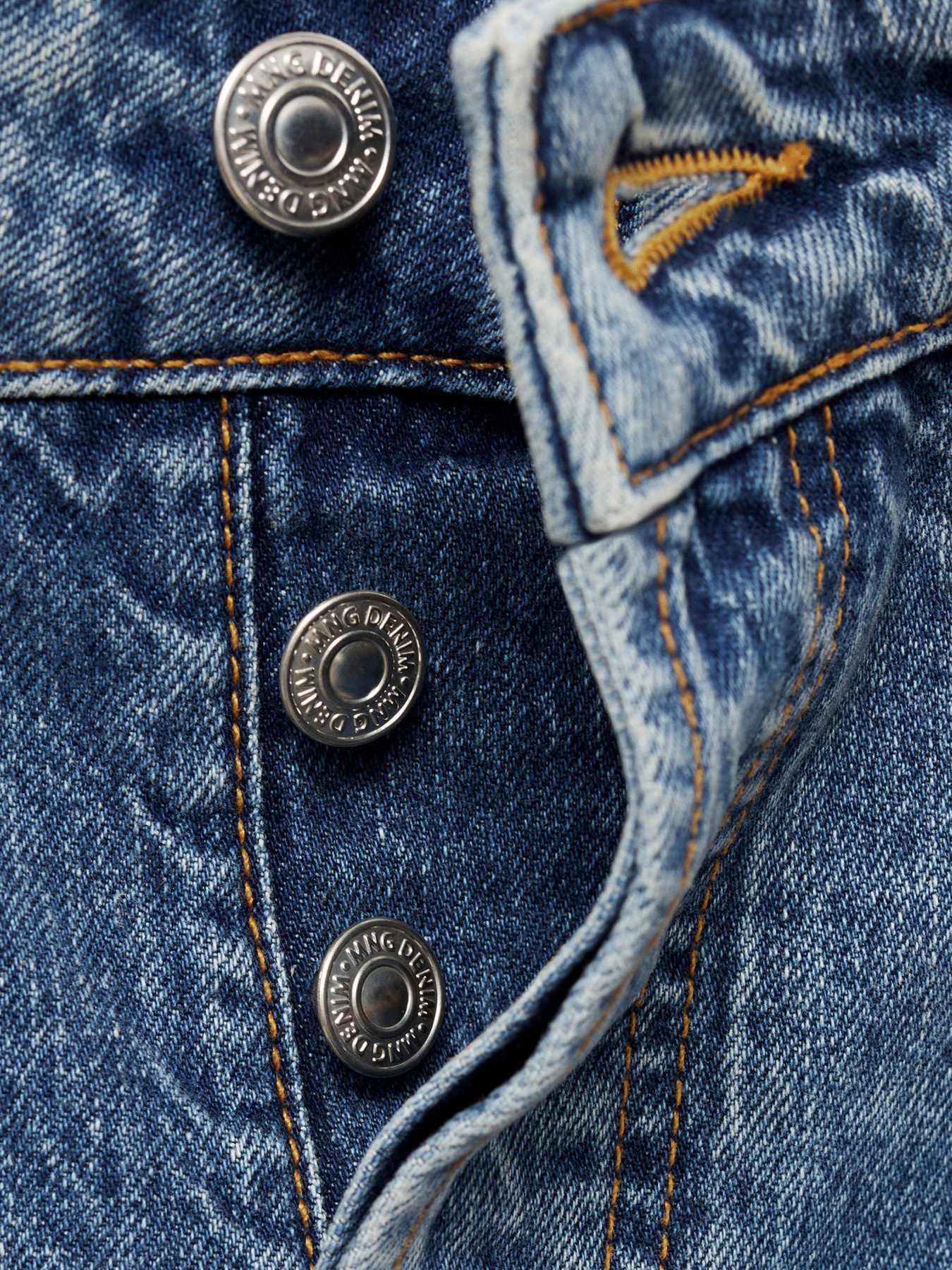 Прямые джинсы MANGO модель 77974068_TO Фото