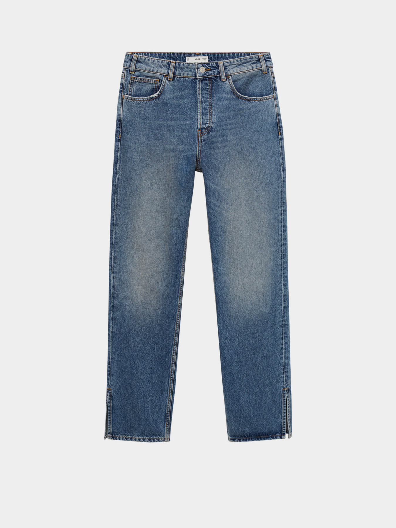 Прямые джинсы MANGO модель 77974068_TO Фото
