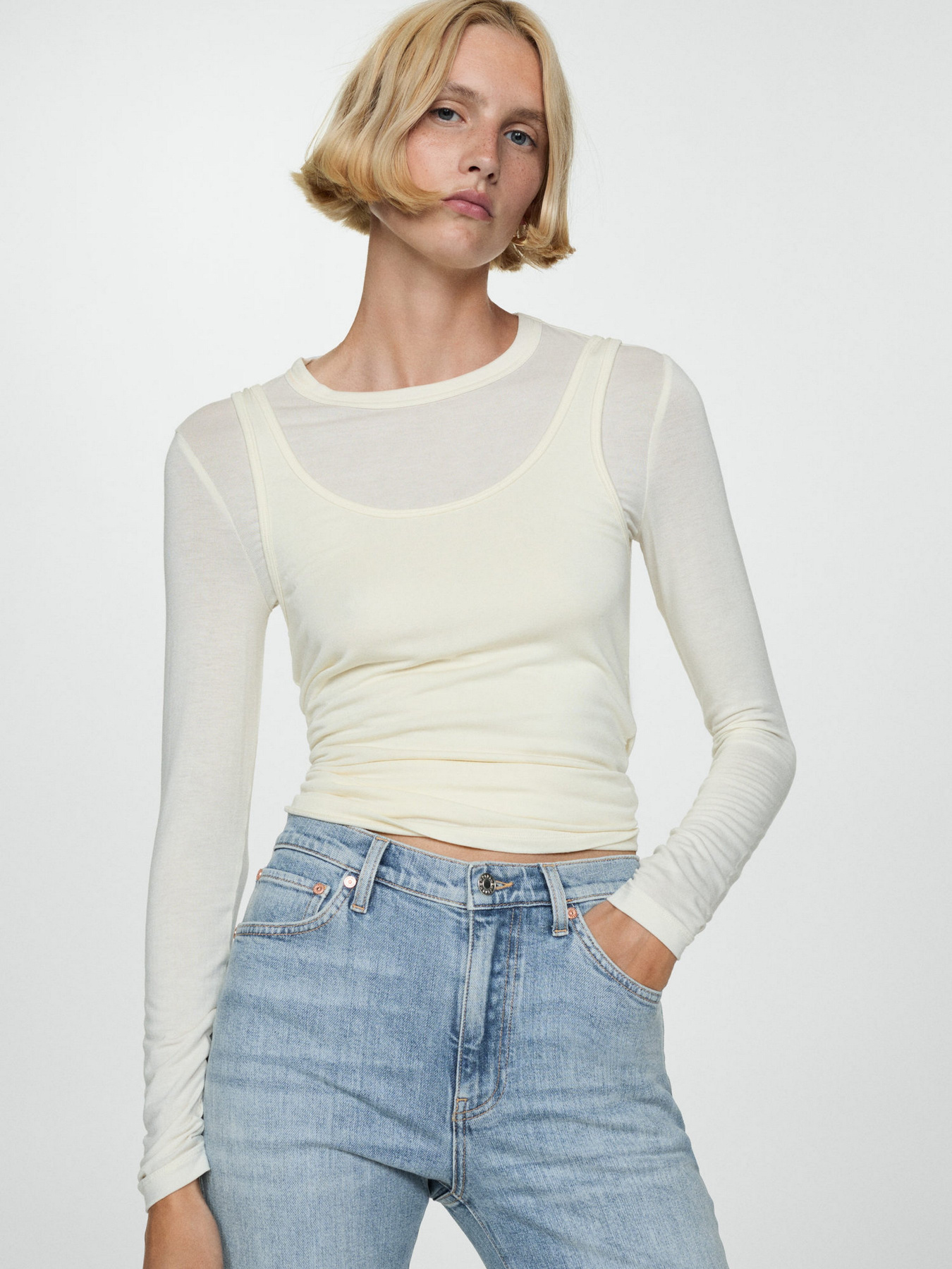 Скіні джинси MANGO модель 77064069_TM Фото