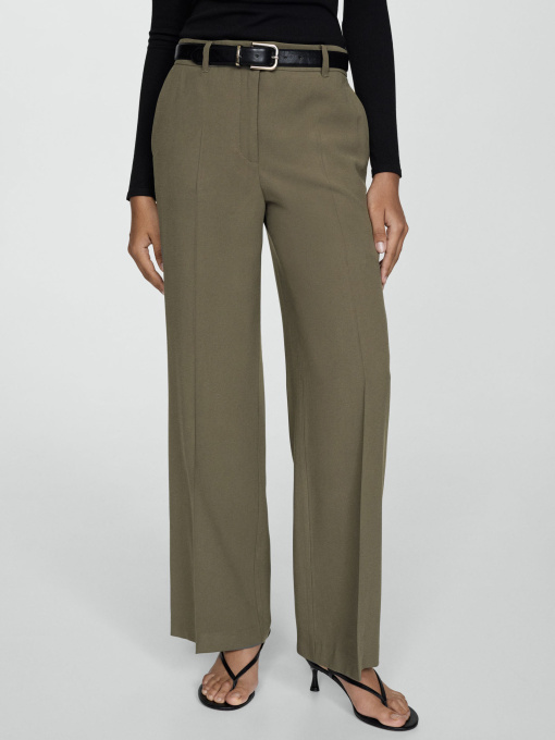 Класичні штани MANGO модель 77920374_37 Фото