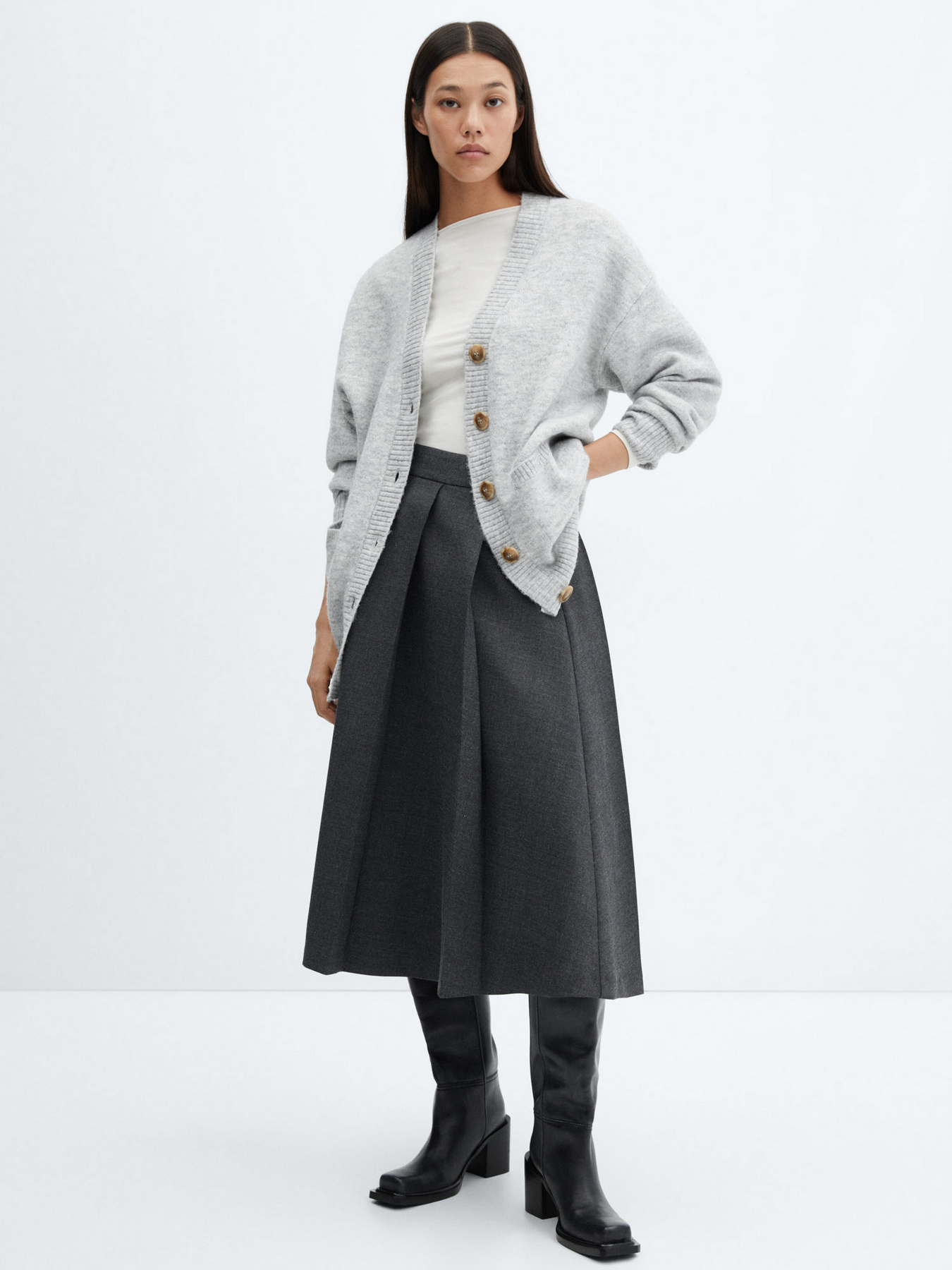 Кардиган MANGO Taldora модель 57097737_91 Кардиган MANGO Taldora модель 57097737_91 Фото