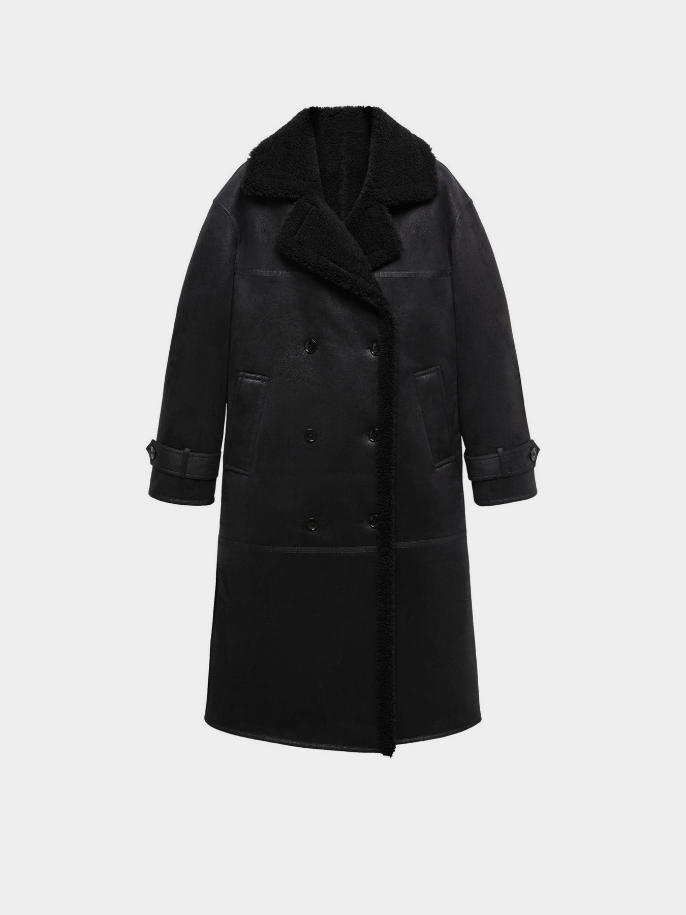 Дубленка MANGO Mamba модель 57058272_99 Фото